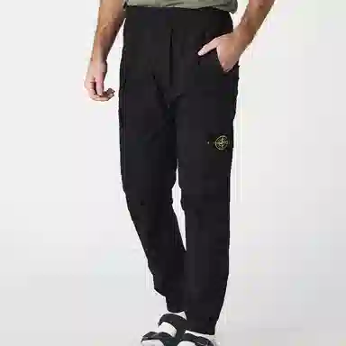 Stone Island SS22 Cargo Pants Black