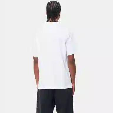 Carhartt WIP Animal Print Crew Neck Tee White