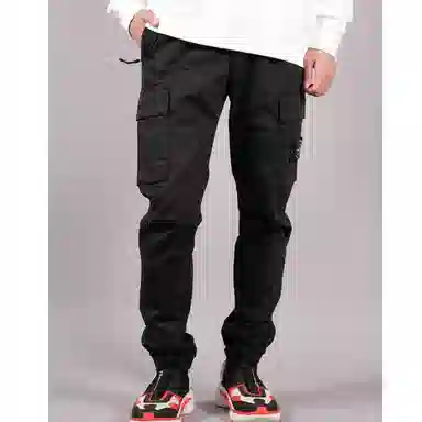 Stone Island Cargo Pants Black