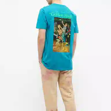 OFF-WHITE SS20 Blue T-Shirt