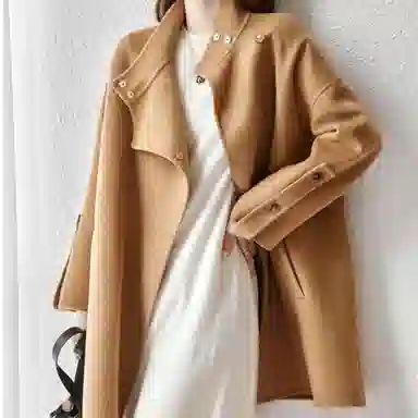 【dme】 休闲纯色长袖连衣裙