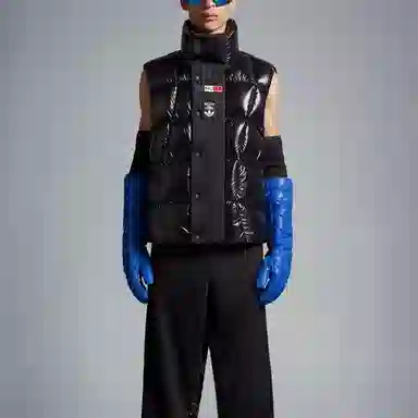 Moncler x adidas Originals FW23 Black Vest