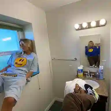 Drew House Mascot T-Shirt Light Blue