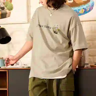 nautica white sail BAONIGAO SS23 Logo T