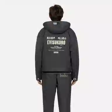 EVISU AW23 Logo Embroidered Jacket