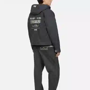 EVISU AW23 Logo Embroidered Jacket