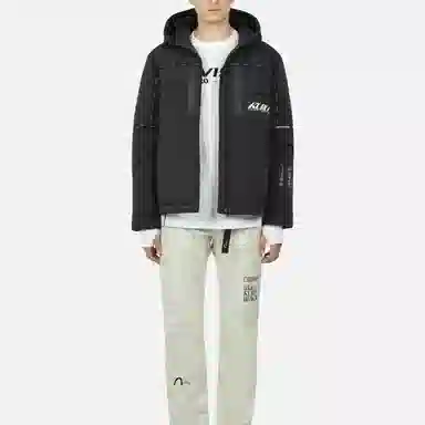 EVISU AW23 Black Jacket
