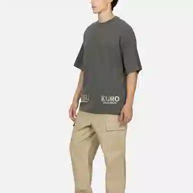 EVISU AW23 Logo Embroidered T-Shirt