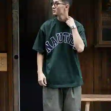 Nautica Japan Embroidered Crewneck Tee