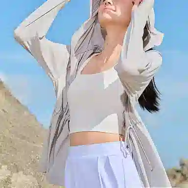 波司登 修身宽松透气防晒服 女款