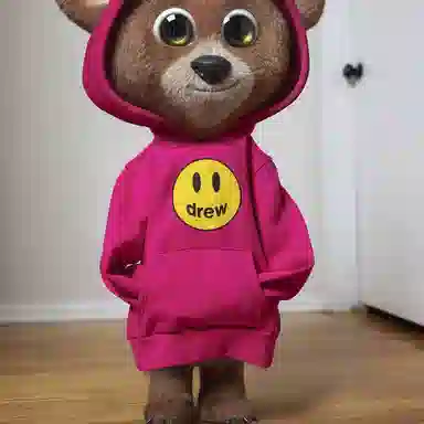 Drew House Mini Drew Mascot Hoodie Magenta