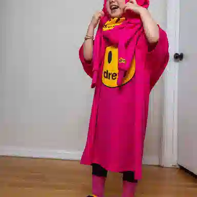 Drew House Mini Drew Mascot Hoodie Magenta