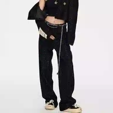 ARDENCODE Wide Leg Pants Black