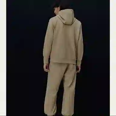 中国李宁 成龙联名功夫系列 休闲宽松束脚针织运动裤 男款 海星褐