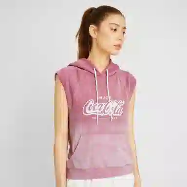 Coca-Cola Vintage Sleeveless Hoodie