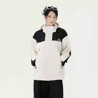 KW Mountain Print Windproof Waterproof Jacket