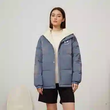 Warrior Classic Smile Logo Puffer Jacket