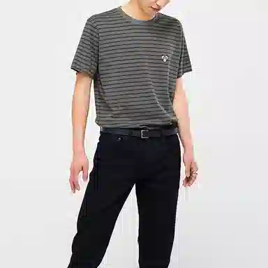 UNIQLO x KAWS Striped T-Shirt
