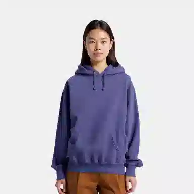 Supreme SS25 Frayed Hooded Sweatshirt logo