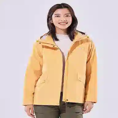 探路者 户外抗静电防水冲锋衣 女款