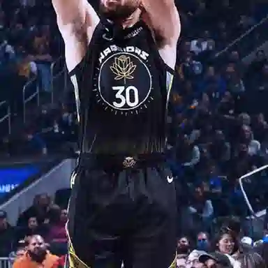 Nike NBA Warriors Curry 30 Black Gold