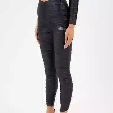 Alexander Wang FW21 High Waist Leggings Black