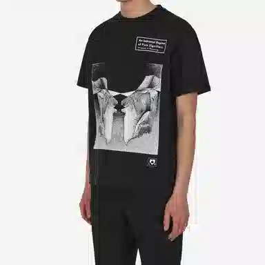 Cav Empt SS22 Industrial Regime T-Shirt Black T