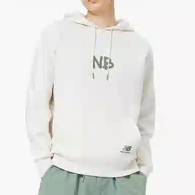 New Balance Hoodie White