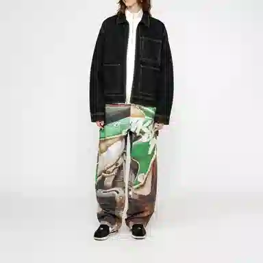 Stussy Work Pant Canvas Baja Print