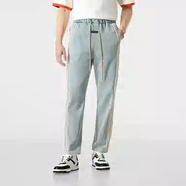 Fear of God SS24 Denim Striped Forum Pant Light Indigo