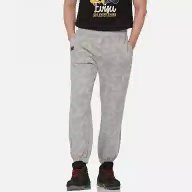 EVISU Logo Sweatpants Grey