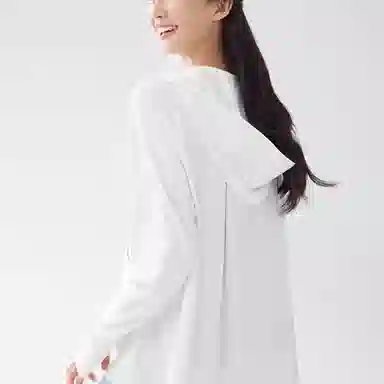 蕉下 宽松插肩连帽纯色防晒服 女款