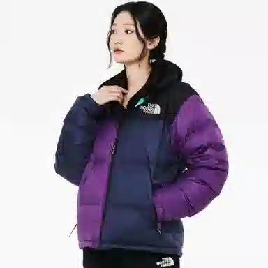 The North Face 1996 Eco Nuptse Jacket Black Purple