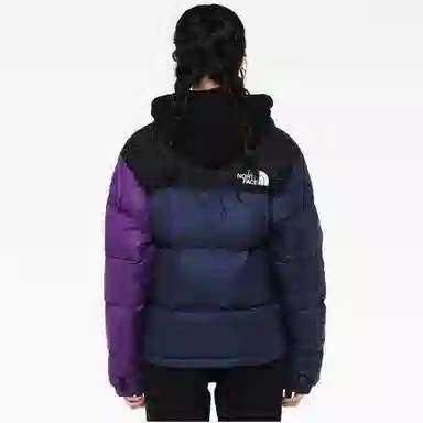 The North Face 1996 Eco Nuptse Jacket Black Purple