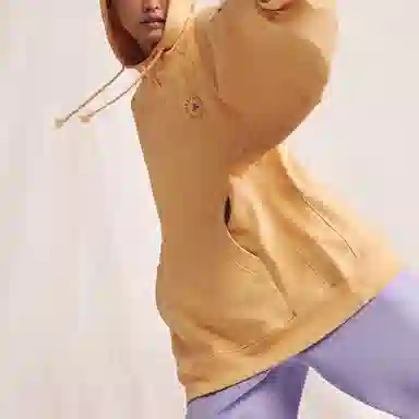 adidas Stella McCartney FW22 Logo Hoodie Khaki