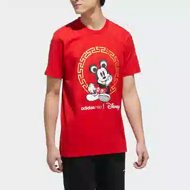 adidas Neo x Disney CNY T-Shirt Red