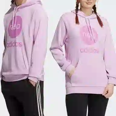 adidas neo U Esnt Hoodie1 Logo