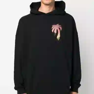 Palm Angels Hoodie Black