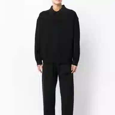 Fear of God Essentials Knit Polo Jet Black