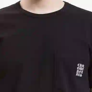 Chrome Hearts Logo Crewneck T-Shirt Black