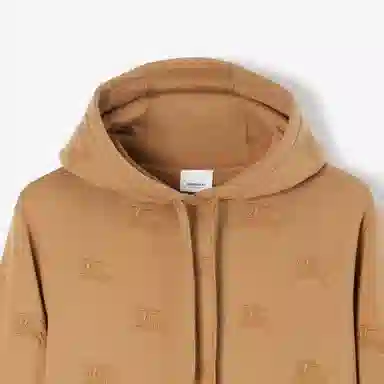 Burberry Equestrian Knight Hoodie Camel