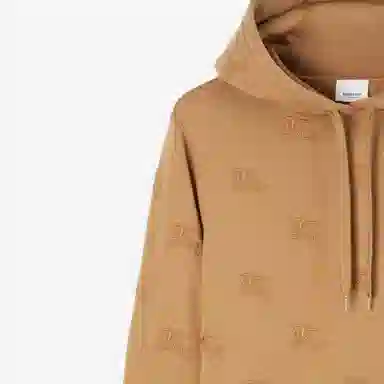Burberry Equestrian Knight Hoodie Camel