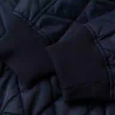 Burberry Quilted Jacket Navy