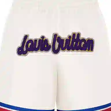 Louis Vuitton x NBA Basketball Shorts White