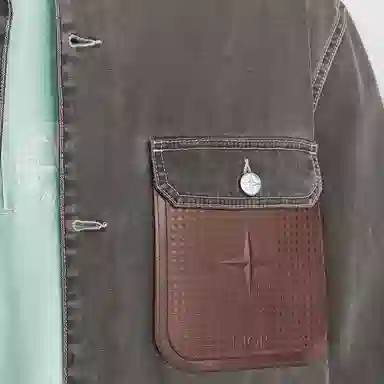DIOR x STONE ISLAND FW24 Logo Patch Jacket