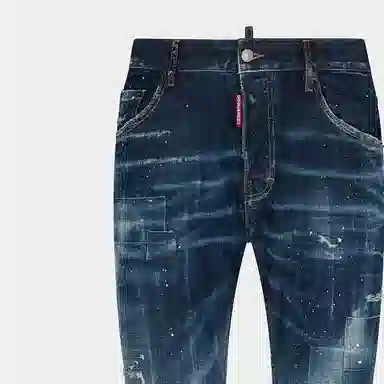 DSQUARED2 Navy Blue Jeans