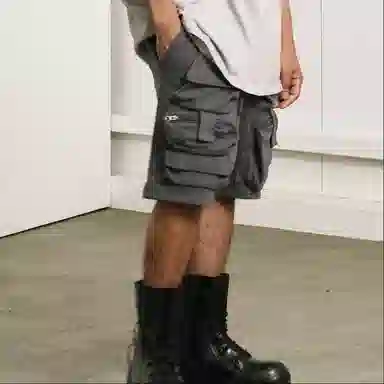 GRAILZ SS23 Vibe Cargo Shorts Grey