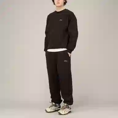 Dime MTL SS24 Pullover Sweatshirt Brown