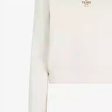 Fendi SS23 Logo Hoodie White