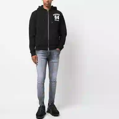 DSQUARED2 FW23 Zipper Hoodie Jacket